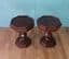 Antique mahogany side tables - SOLD
